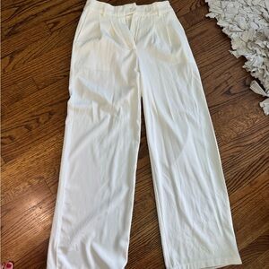 Princess Polly White Wide Leg Pants